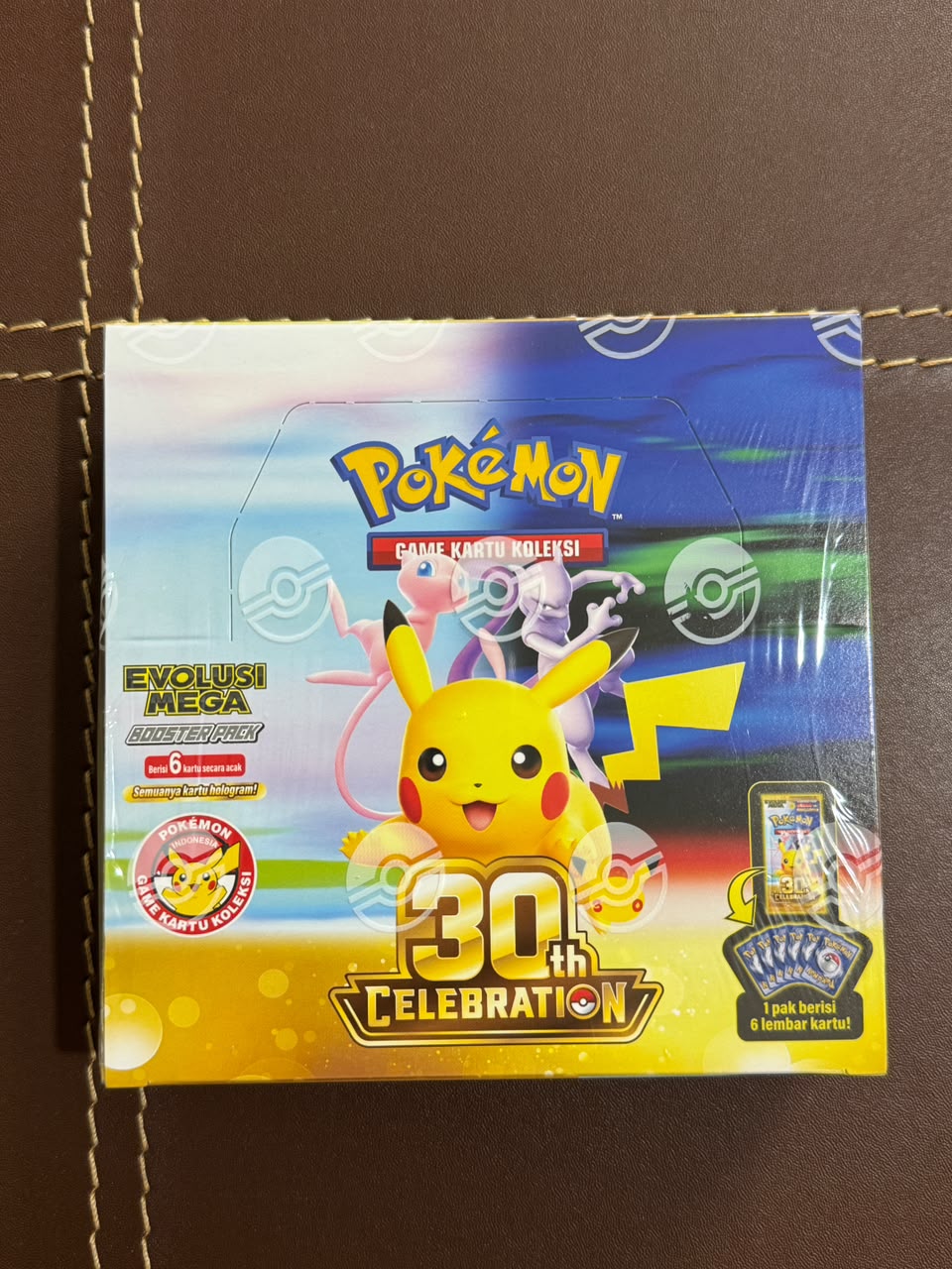 미개봉 상자 포켓몬 게임카드 콜렉션  30주년 기념 팩 ( 1 Box ) 대표 이미지